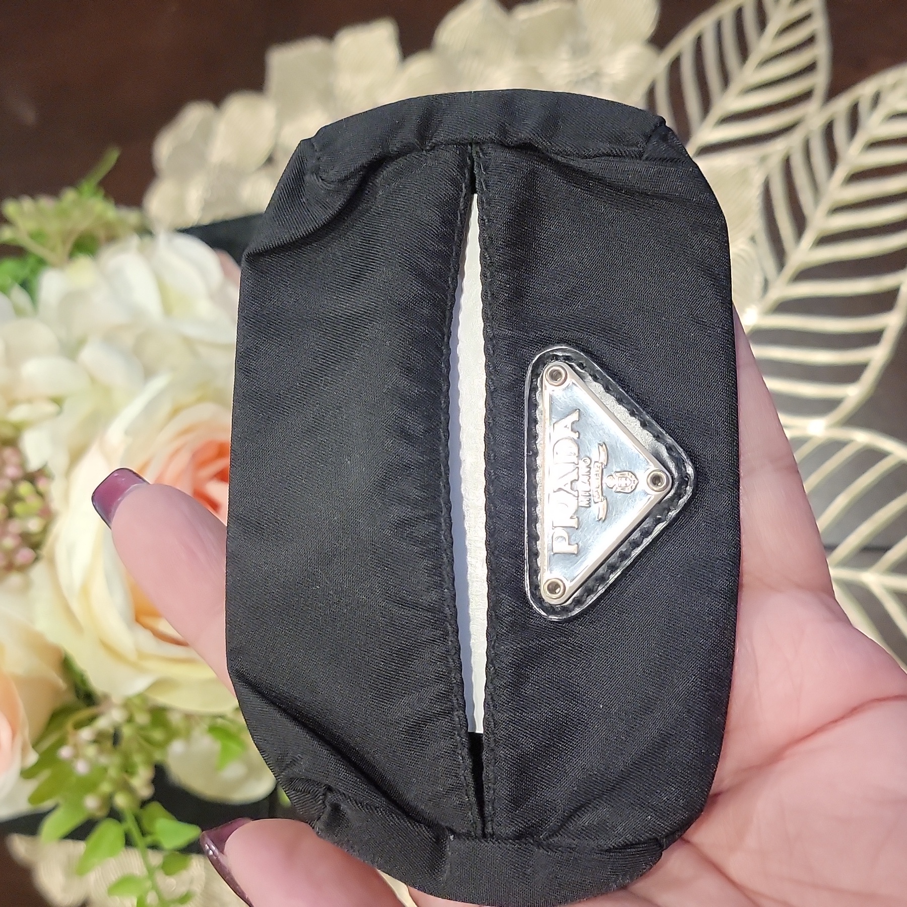 New  Authentic Prada Tissue Wallet